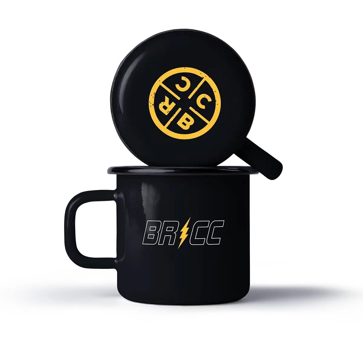 CAF Skull Enamel Mug